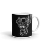 Astro Music White glossy mug