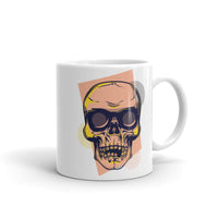 Skull White glossy mug