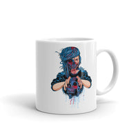 Dead Girl White glossy mug