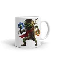 Mummy Magic White glossy mug