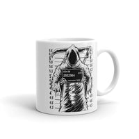 Reaper Arrested White glossy mug