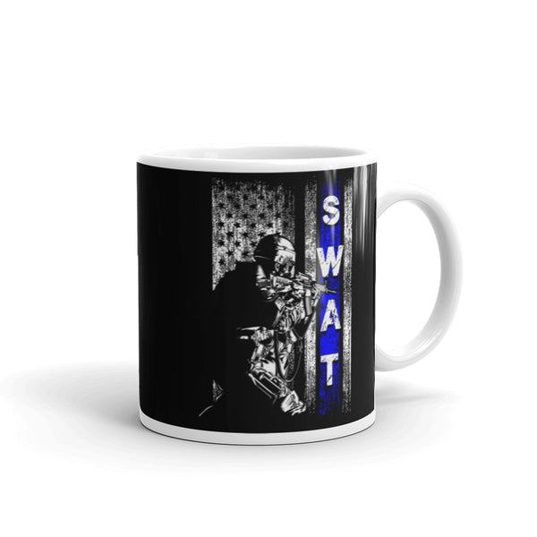 SWAT White glossy mug