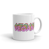 Vegan White glossy mug