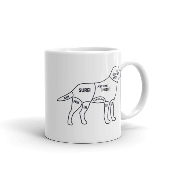 Good Boy Pets White glossy mug