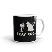 Stay Cool White glossy mug