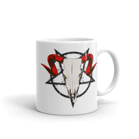 Pentagram White glossy mug