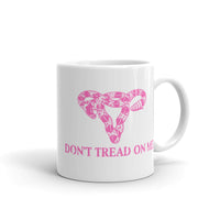 Don't Tread on Me White glossy mug