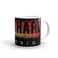 Work Hard Dream Big White glossy mug