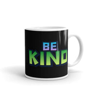 Be Kind White glossy mug