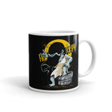 Creepy Well Girl White glossy mug