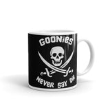 Goonies Never Say Die White glossy mug