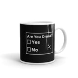 Are You Drunk? White glossy mug