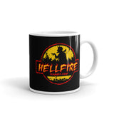 Hellfire White glossy mug