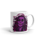 Dead Girl White glossy mug