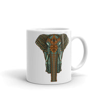 Elephant White glossy mug