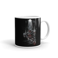 Cerberus White glossy mug