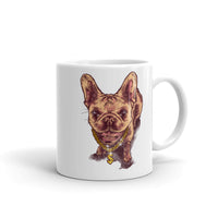 Frenchy White glossy mug