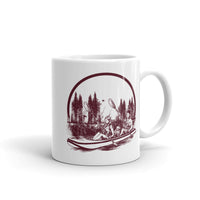 Boat Trip White glossy mug