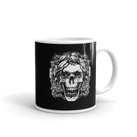 Skull Tattoo White glossy mug