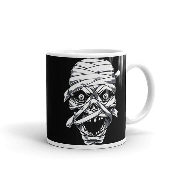 Mummy White glossy mug