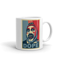 Dope White glossy mug