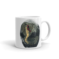 Cobra White glossy mug