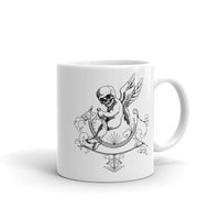 Dead Angel White glossy mug