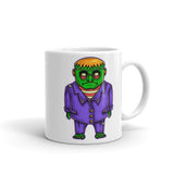 Frank's Monster White glossy mug