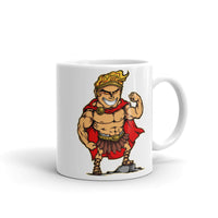 Hercules White glossy mug