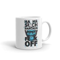 Such Sarcasm White glossy mug