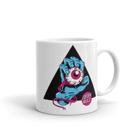 Satan Rulz White glossy mug