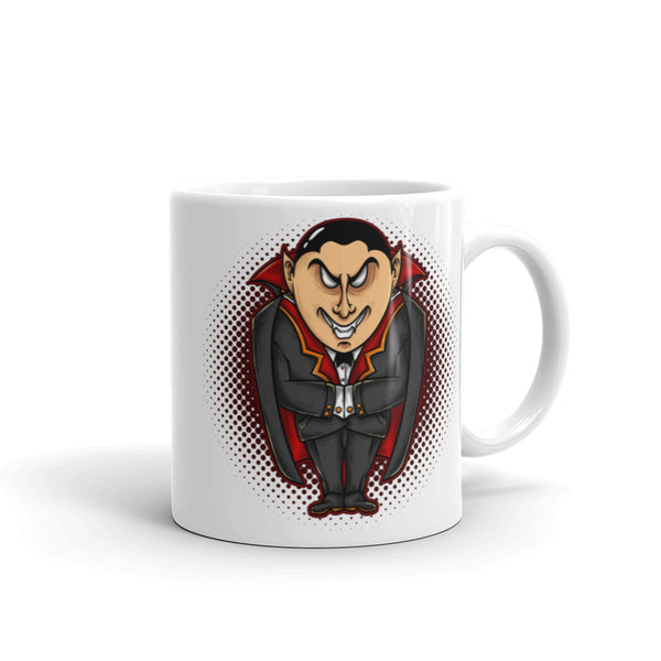 Vampire White glossy mug