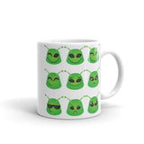 Alien Formation White glossy mug