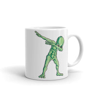 Alien Dab 6 White glossy mug