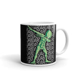 Alien Dab 7 White glossy mug