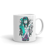 Day of the Dead Girl White glossy mug