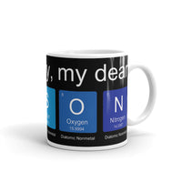 Elementary My Dear Watson White glossy mug