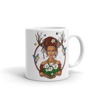 Gaea White glossy mug