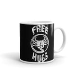 Free Hugs White glossy mug