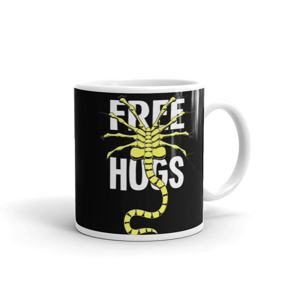 Free Hugs 2 White glossy mug