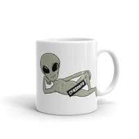 Sexy Alien White glossy mug