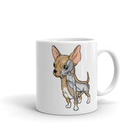 Chihuahua Alien White glossy mug