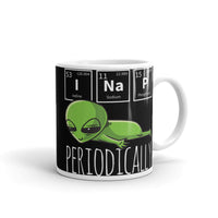 I Nap Periodically White glossy mug