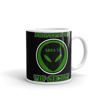 Property of Area 51 White glossy mug