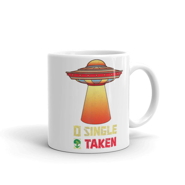 Taken 2 White glossy mug