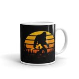 Bigfoot Axe White glossy mug