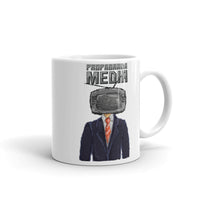 Propaganda Media White glossy mug