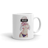 Hentai White glossy mug