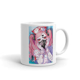 Anime Nurse White glossy mug