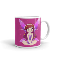 Anime Fairy White glossy mug